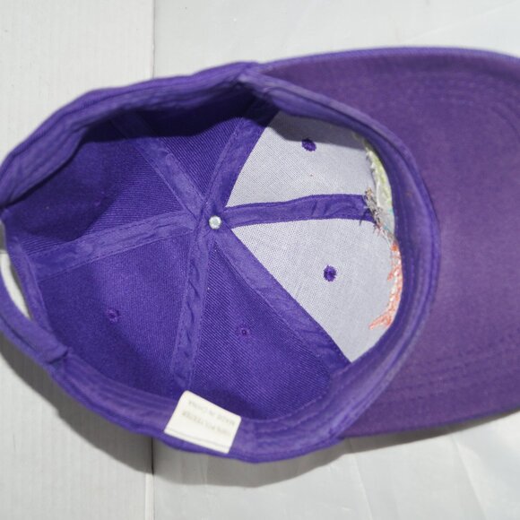 Caddyshack Mens Golf Hat Cap Purple Gopher Embroidered Baseball - Picture 5 of 5